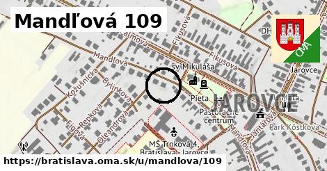 Mandľová 109, Bratislava