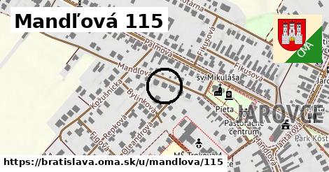 Mandľová 115, Bratislava