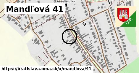 Mandľová 41, Bratislava