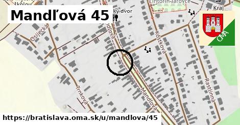 Mandľová 45, Bratislava