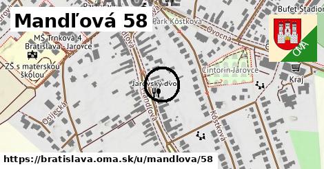 Mandľová 58, Bratislava