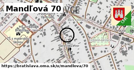 Mandľová 70, Bratislava