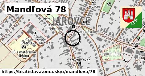 Mandľová 78, Bratislava