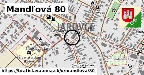 Mandľová 80, Bratislava