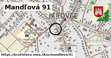 Mandľová 91, Bratislava