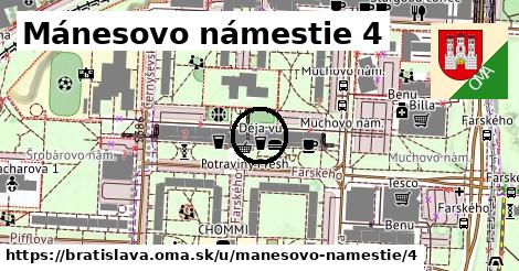 Mánesovo námestie 4, Bratislava