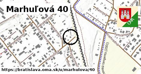 Marhuľová 40, Bratislava