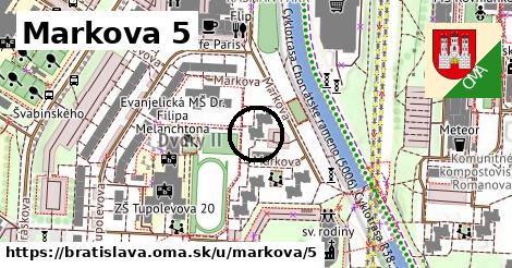 Markova 5, Bratislava