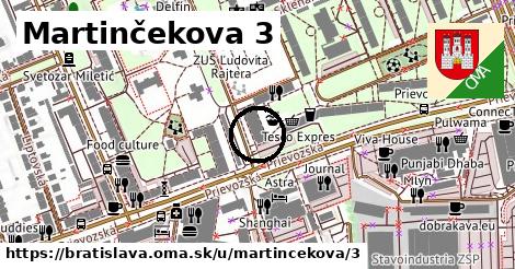 Martinčekova 3, Bratislava