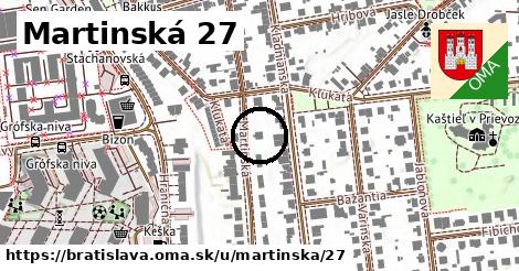 Martinská 27, Bratislava