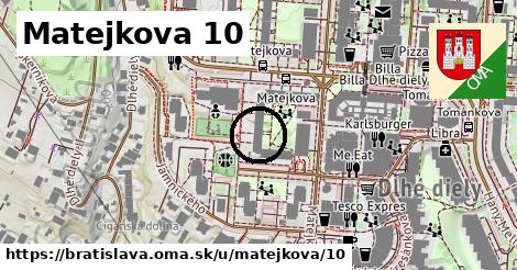 Matejkova 10, Bratislava