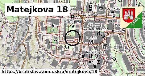 Matejkova 18, Bratislava