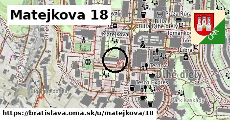 Matejkova 18, Bratislava