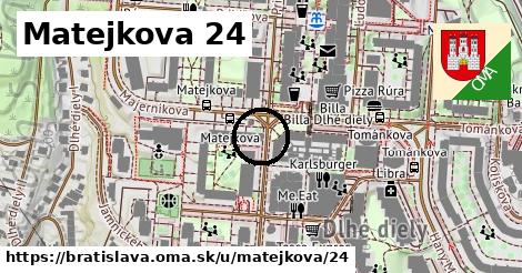 Matejkova 24, Bratislava