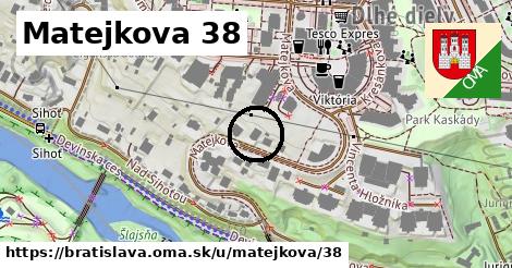 Matejkova 38, Bratislava