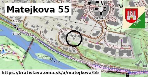 Matejkova 55, Bratislava