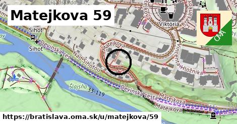 Matejkova 59, Bratislava