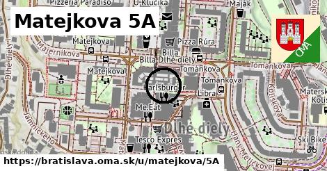 Matejkova 5A, Bratislava