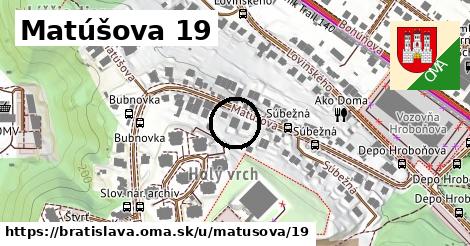 Matúšova 19, Bratislava