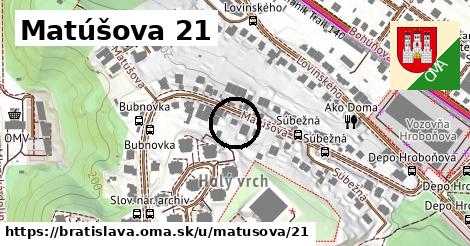 Matúšova 21, Bratislava