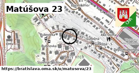 Matúšova 23, Bratislava