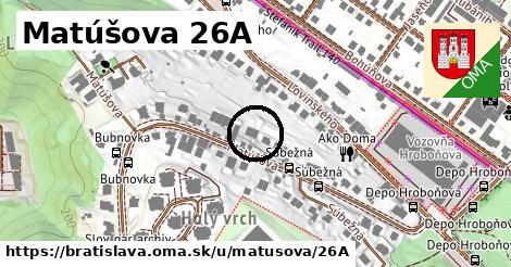 Matúšova 26A, Bratislava