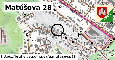Matúšova 28, Bratislava