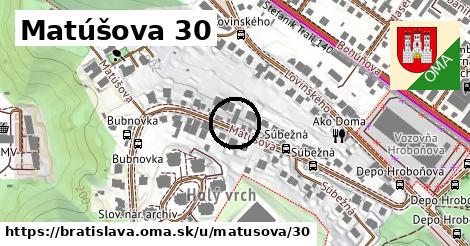 Matúšova 30, Bratislava