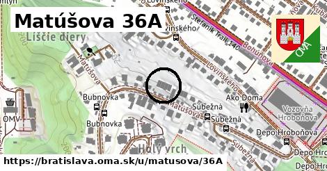 Matúšova 36A, Bratislava