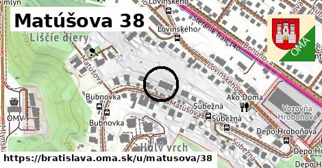 Matúšova 38, Bratislava