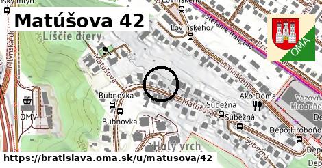Matúšova 42, Bratislava