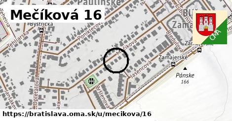 Mečíková 16, Bratislava
