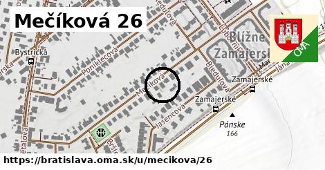 Mečíková 26, Bratislava