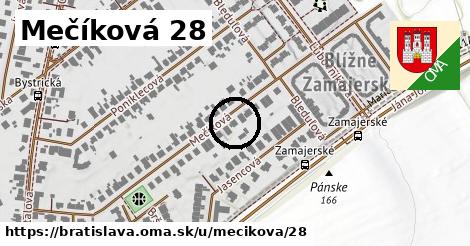 Mečíková 28, Bratislava