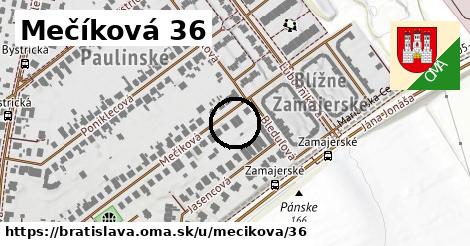 Mečíková 36, Bratislava