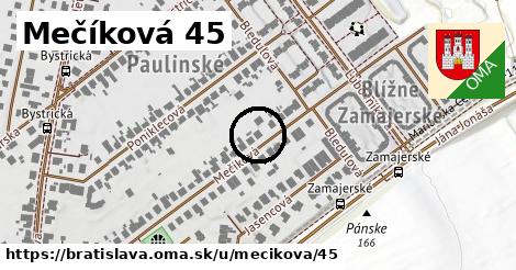 Mečíková 45, Bratislava