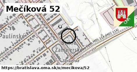 Mečíková 52, Bratislava