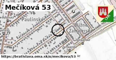 Mečíková 53, Bratislava