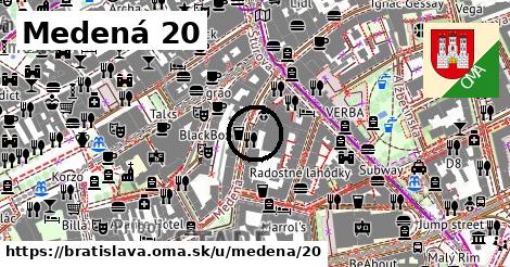 Medená 20, Bratislava
