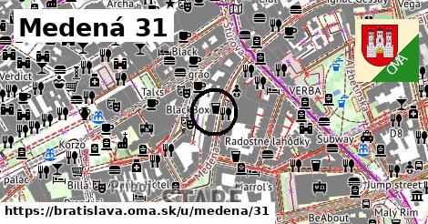 Medená 31, Bratislava