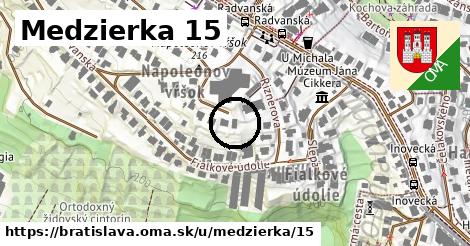 Medzierka 15, Bratislava