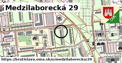 Medzilaborecká 29, Bratislava