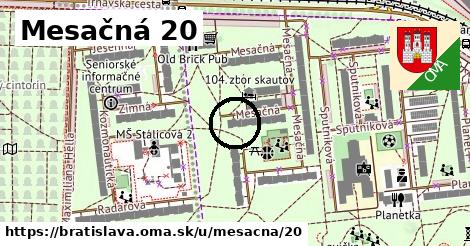 Mesačná 20, Bratislava