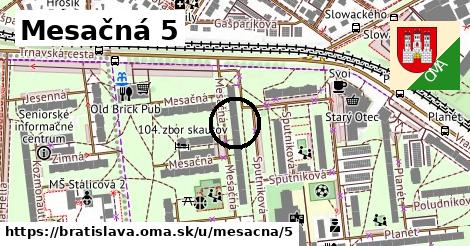 Mesačná 5, Bratislava