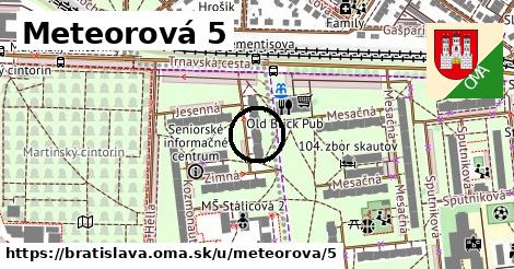 Meteorová 5, Bratislava