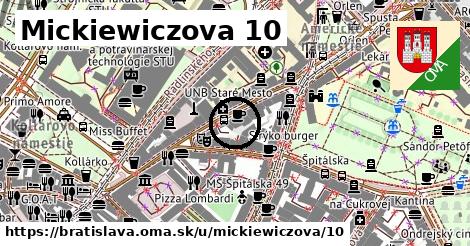 Mickiewiczova 10, Bratislava