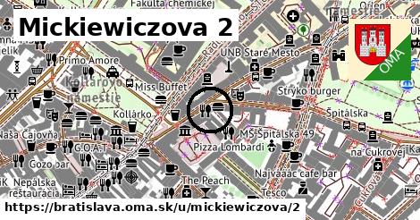 Mickiewiczova 2, Bratislava