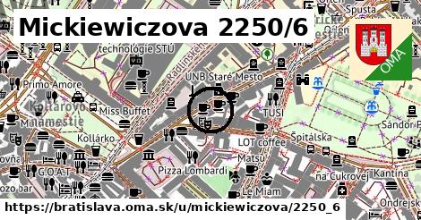 Mickiewiczova 2250/6, Bratislava