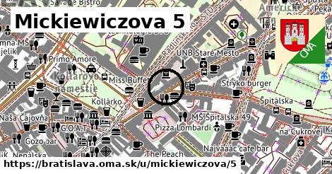 Mickiewiczova 5, Bratislava