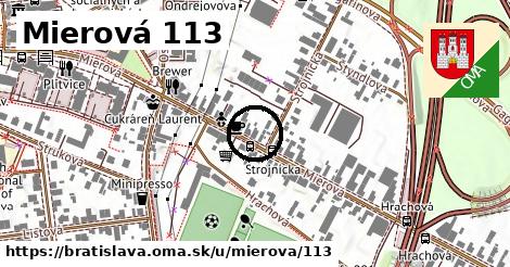 Mierová 113, Bratislava